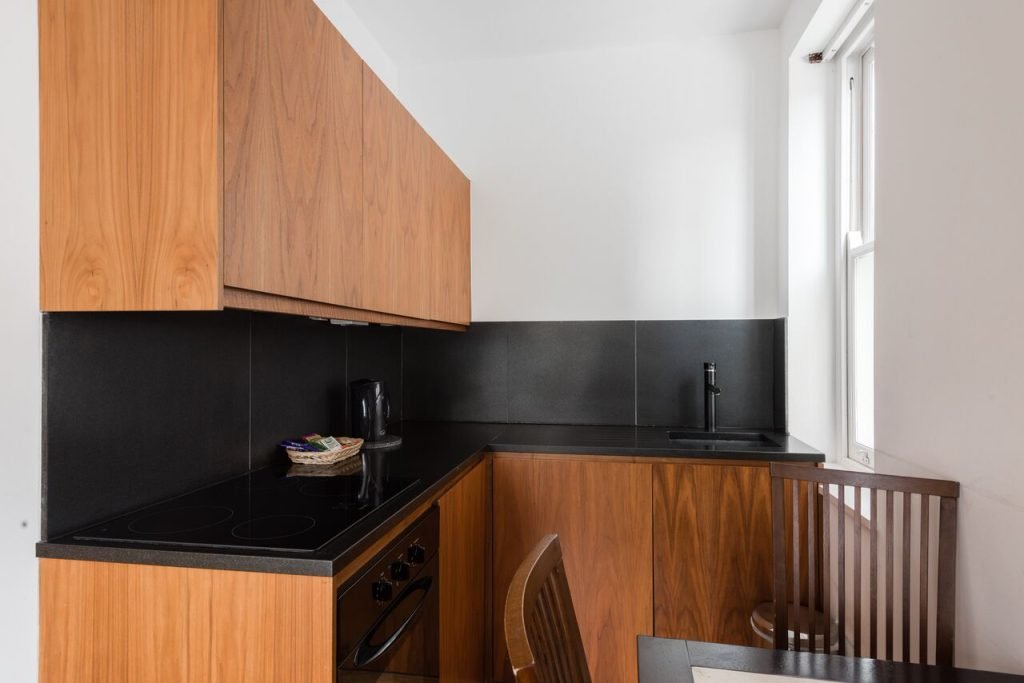 One Bedroom Apartment kitchen