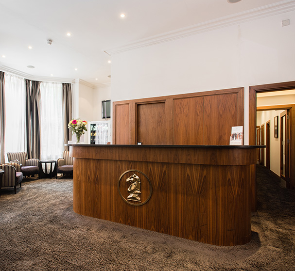 Presidential Serviced Apartments Front Desk