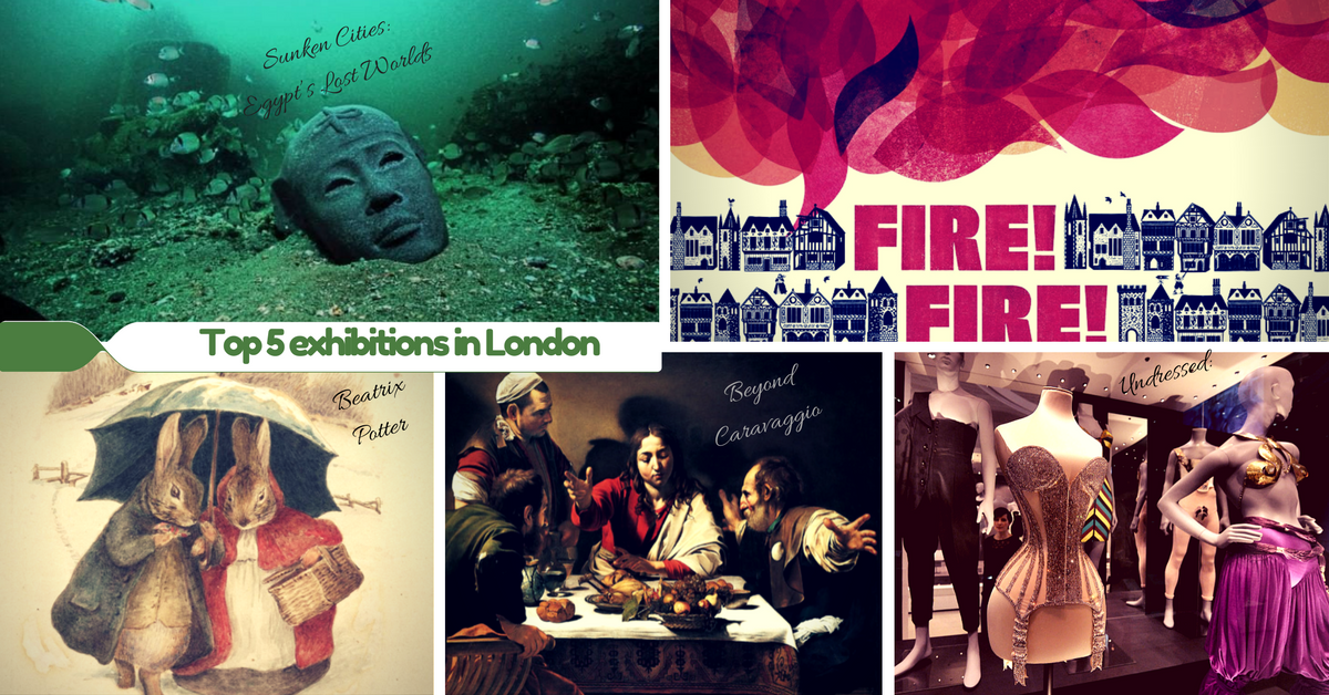 Top 5 exhibitions in London