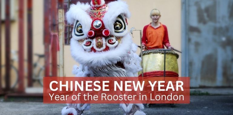 Happy Chinese New Year-Year of the Rooster in London